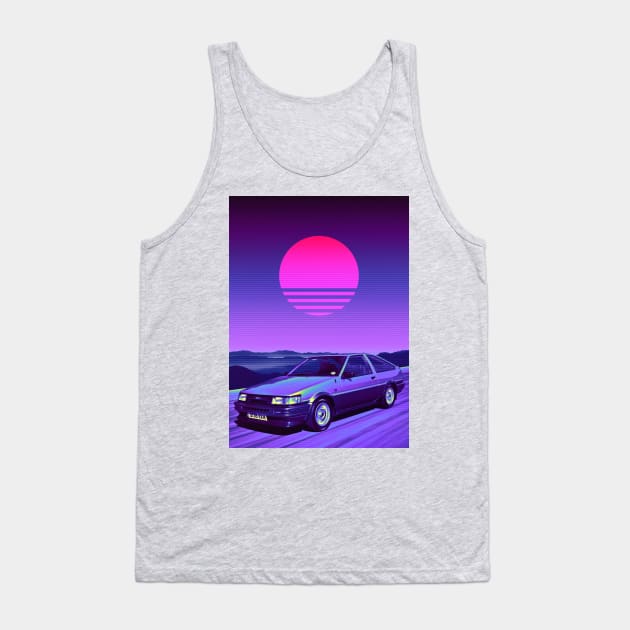 Initial D Tank Top by mrcatguys